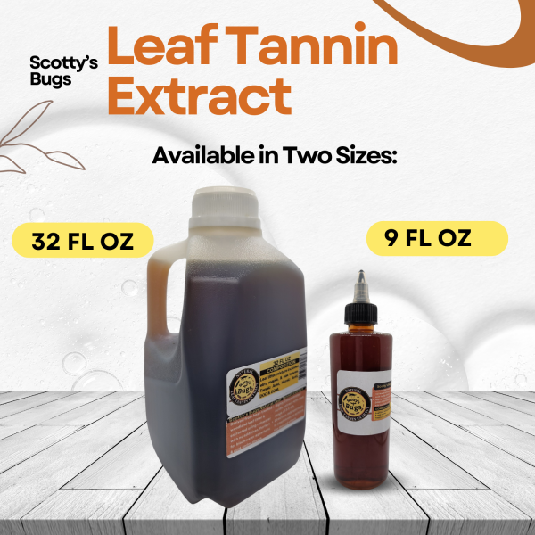 natural leaf tannin extract – blackwater aquarium conditioner for betta, tetra & freshwater fish